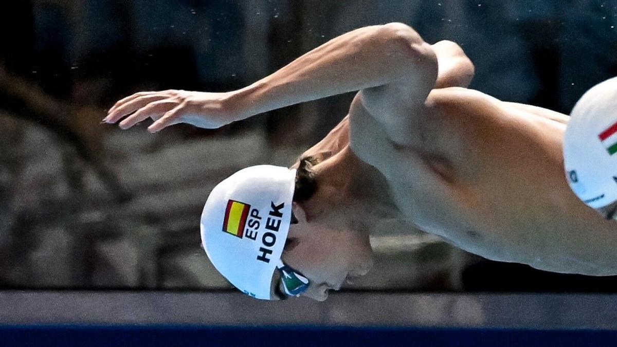 Luca Hoek firmó un tiempo de 22.14 segundos