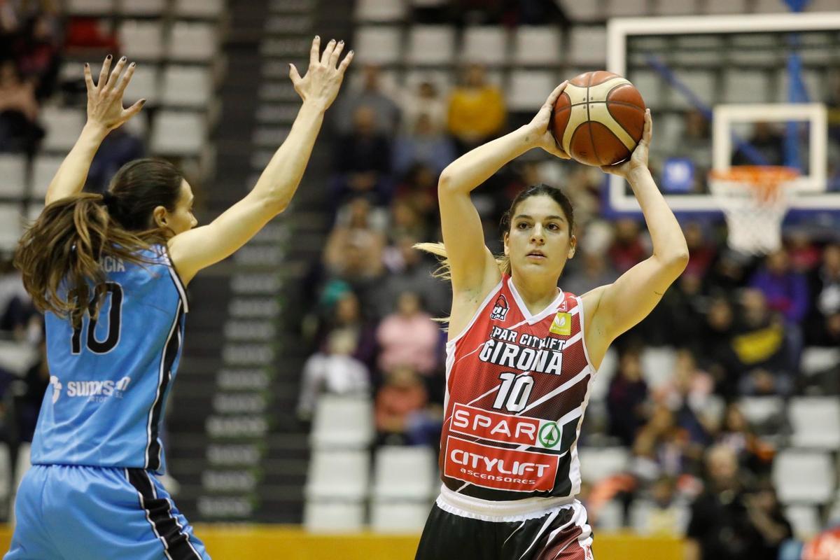 Marta Xargay en la seva darrera etapa a l'Uni