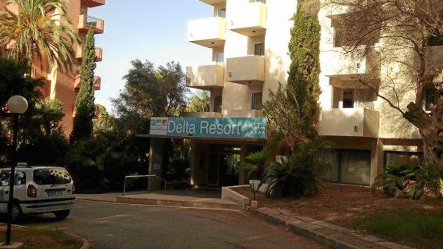 Das Hotel Delta kurz vor der Schließung im vergangenen Jahr