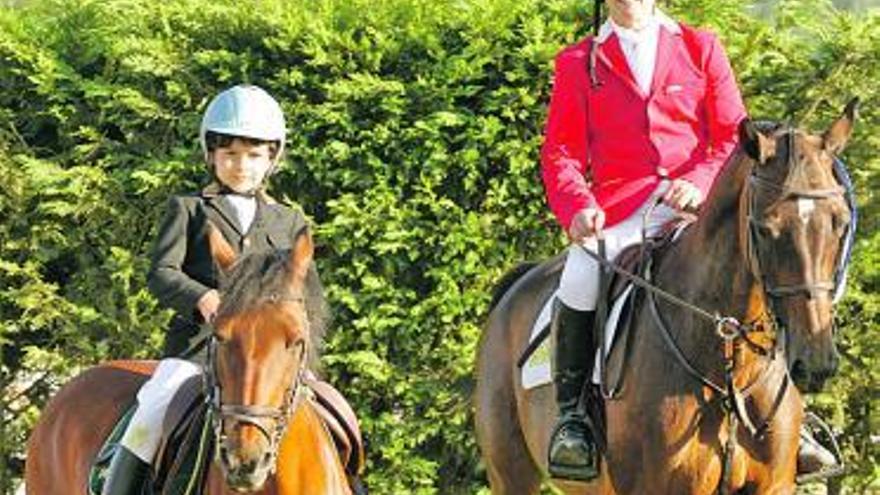 Padre e hijo en el pasado Campeonato de Asturias.