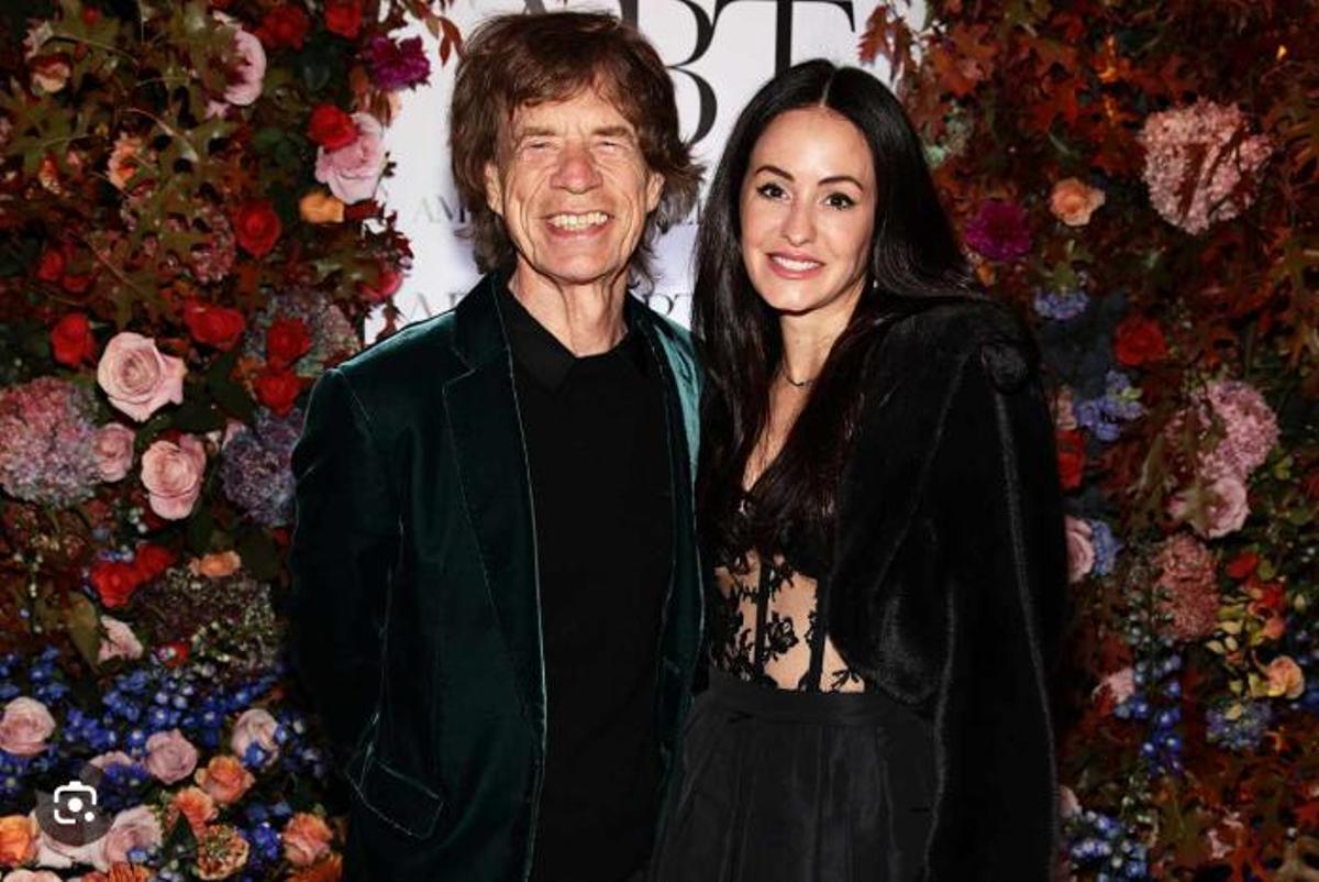 Mick Jagger y Melanie Hamrick