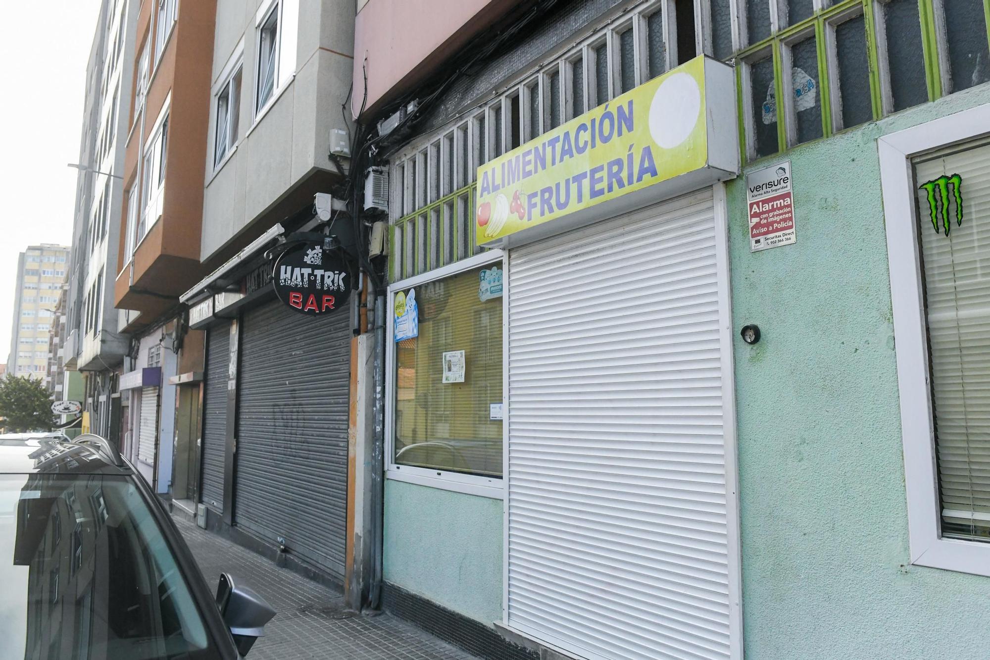 La policía detiene en A Coruña al presunto atracador que hirió con arma blanca a la empleada de una frutería
