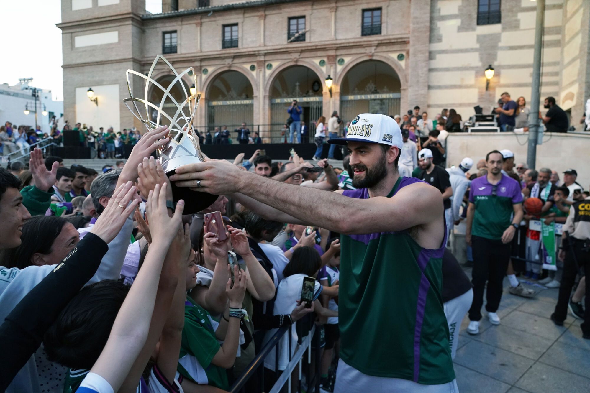 Celebración del título, en imágenes