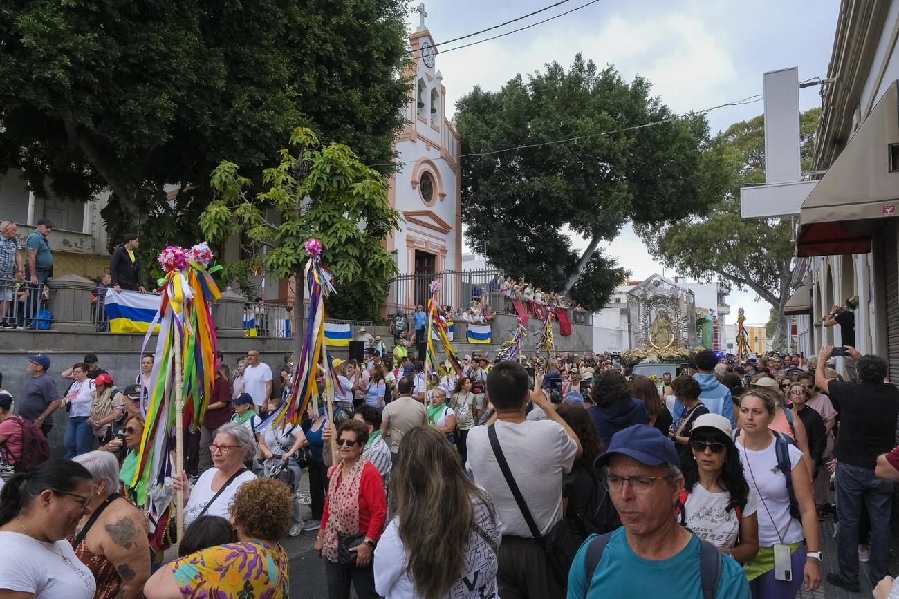 El regreso de la Virgen del Pino a Teror, en imágenes