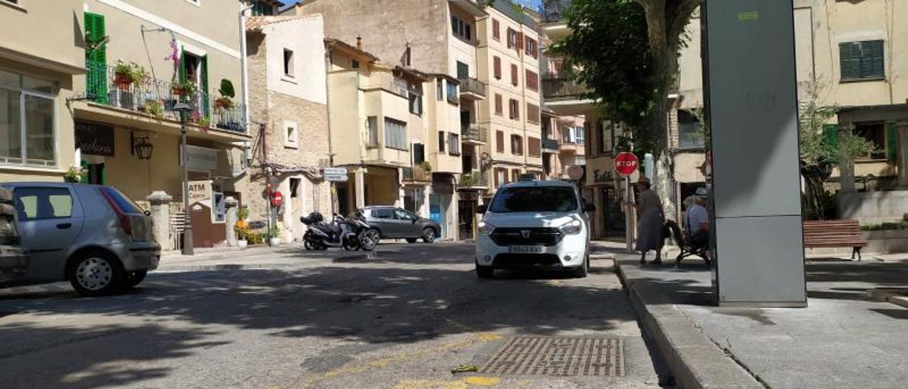 La parada de taxis en Sóller. | JOAN MORA