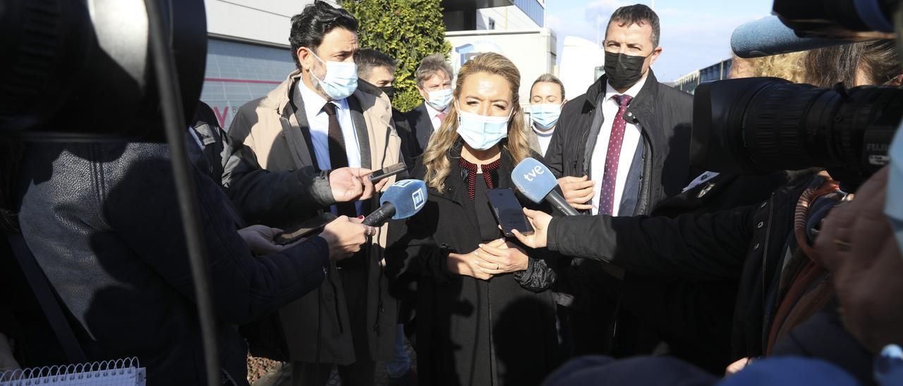 La visita de Teresa Mallada a Asturmadi.