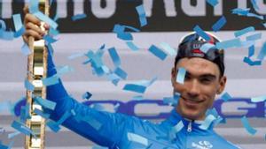 Juan Ayuso, ahir. | ROBERTO BETTINI / EFE