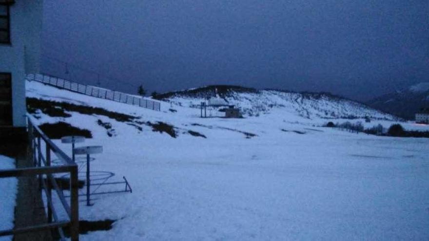 La zona de Patines en Valgrande-Pajares.