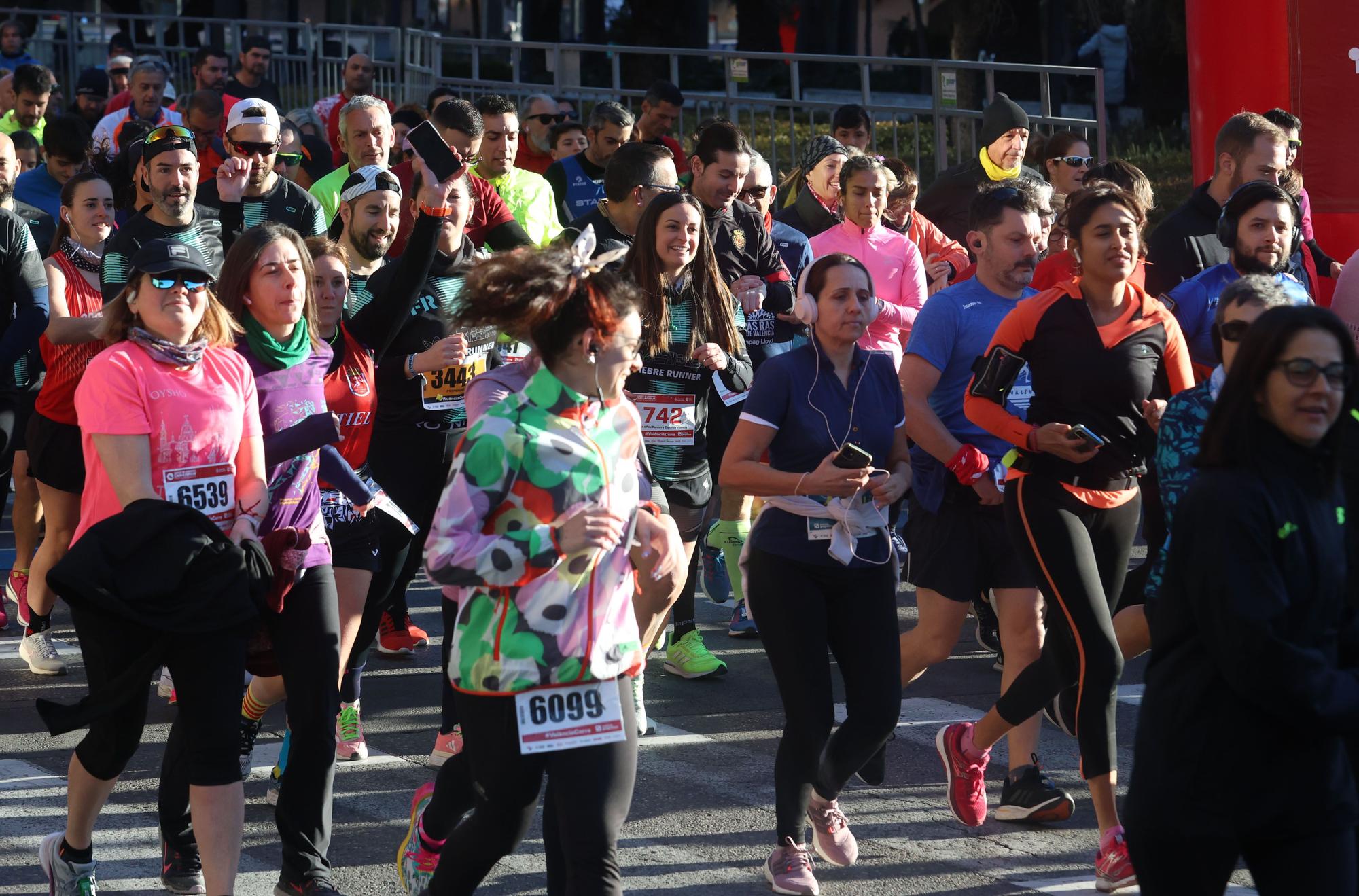 Explosión valencianista en la carrera Runners Ciudad de Valencia