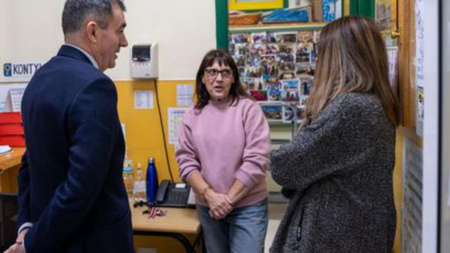 Román, ayer, en Mos. |  D.P.