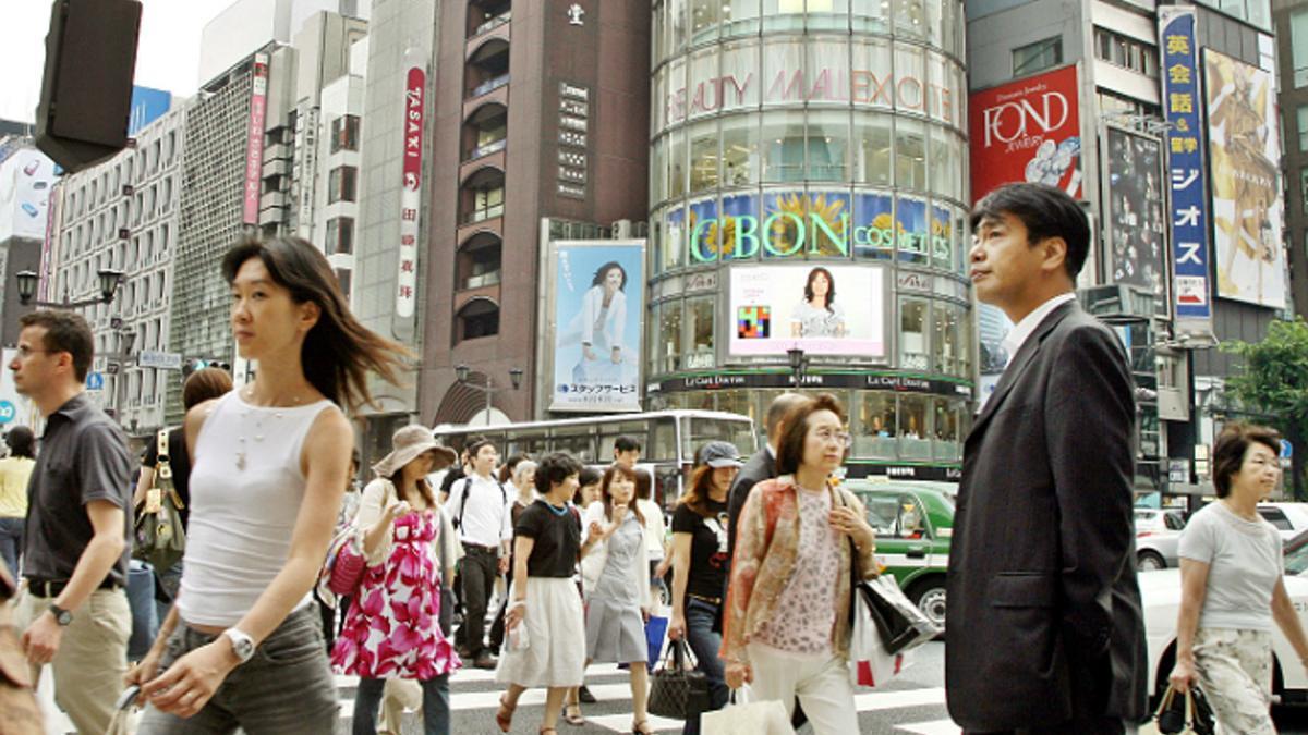 Distrito de Ginza, en Tokio.