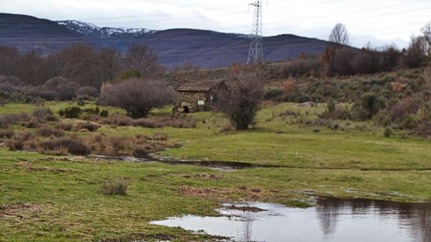 Zona de pastos comunales en San Miguel afectada por el parque. | A. S.