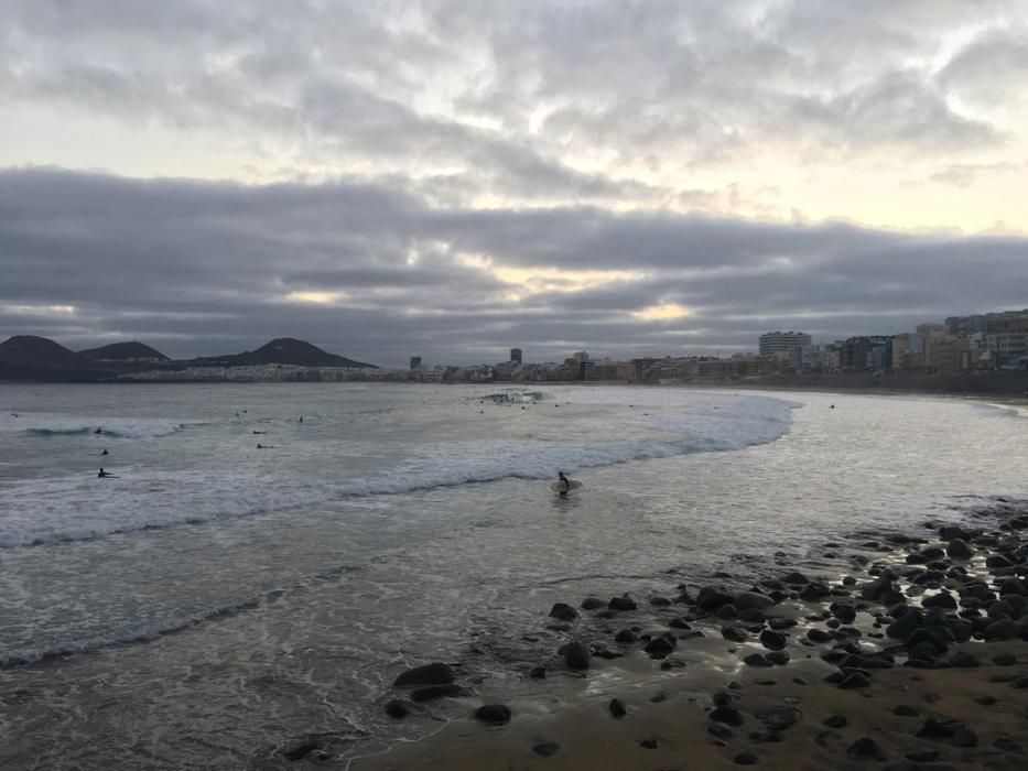 Deportistas en Las Palmas de Gran Canaria