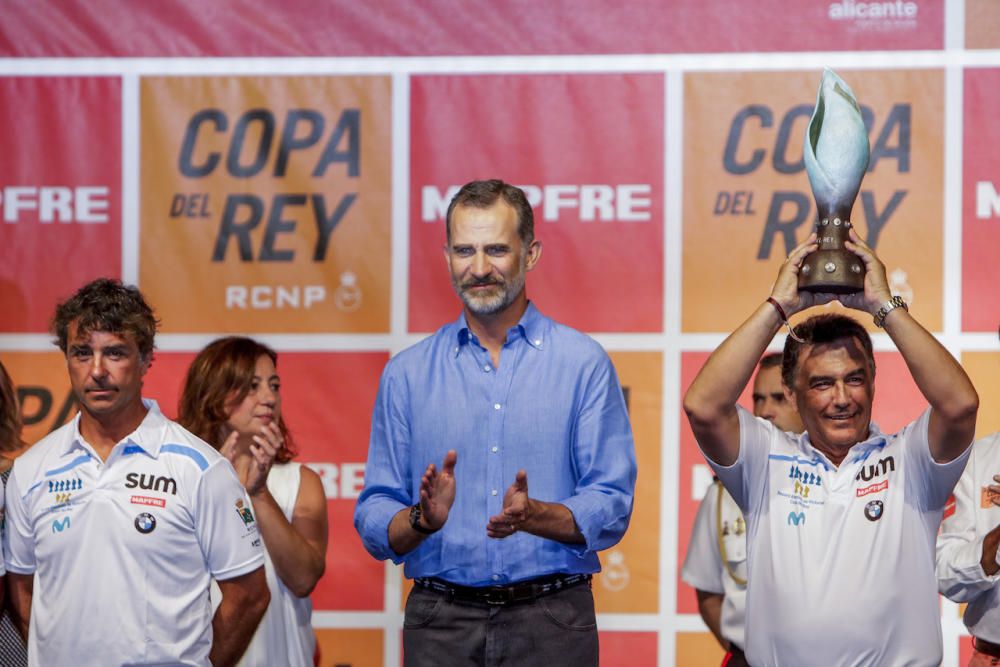 Entrega de trofeos de la Copa del Rey Mapfre