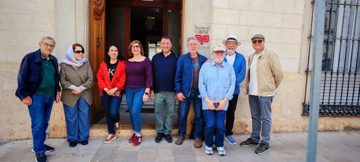 La visita a la Fundació Cirne de Xàbia
