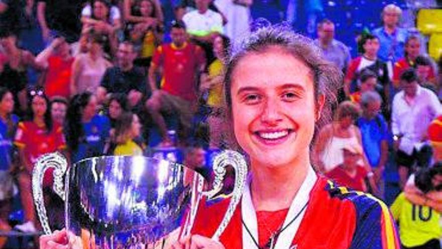 María Sanjurjo, campeona del mundo. |  // LUIS VELASCO / RFEP