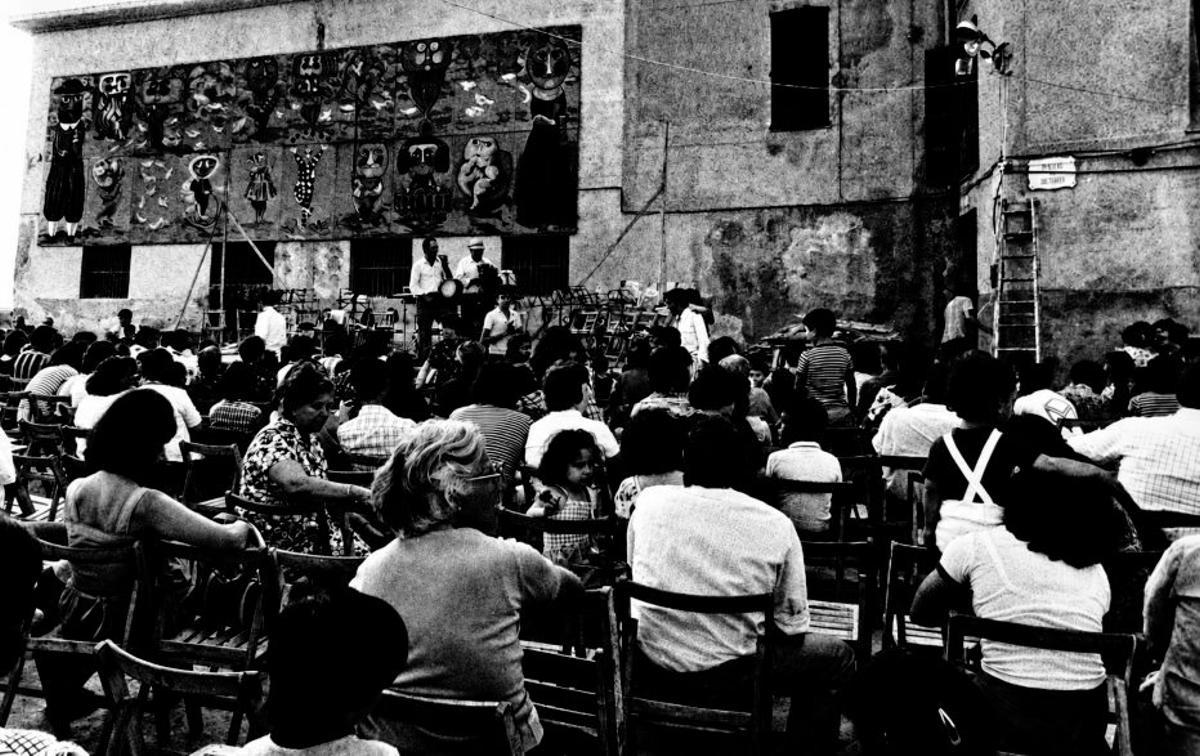 Els xeremiers de Sancelles a l’escenari. Els xeremiers de Sancelles a l’escenari.