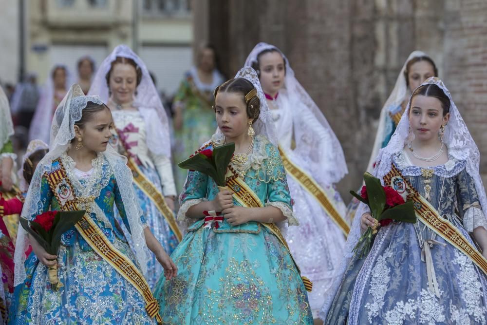 Primer día de Ofrenda de Fallas