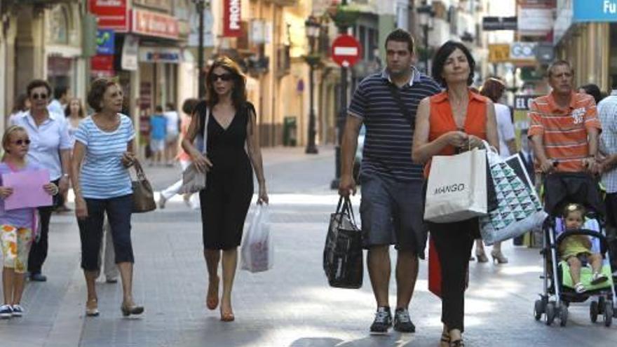 Imagen de la zona centro de Castelló.