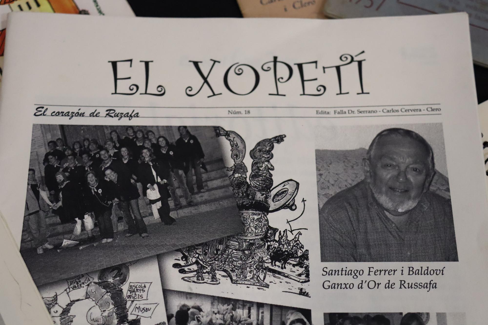 Cien años de recuerdos falleros de Dr. Serrano-Carlos Cervera