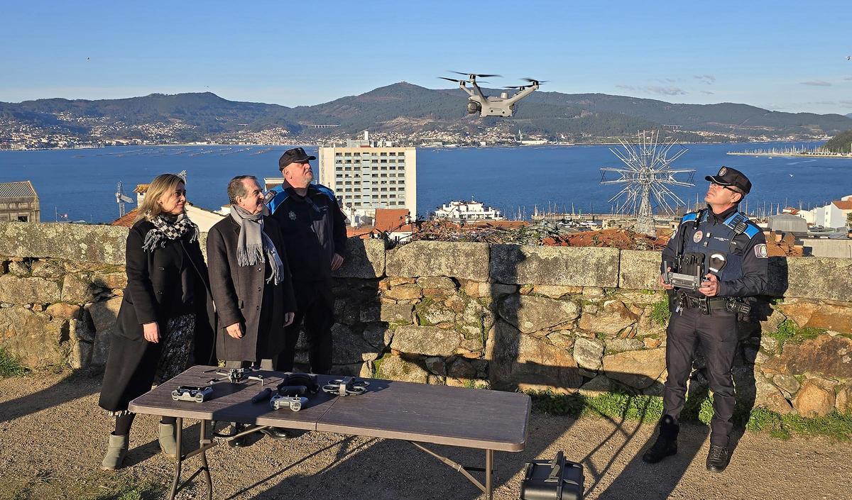 Los drones de la Policía Local de Vigo