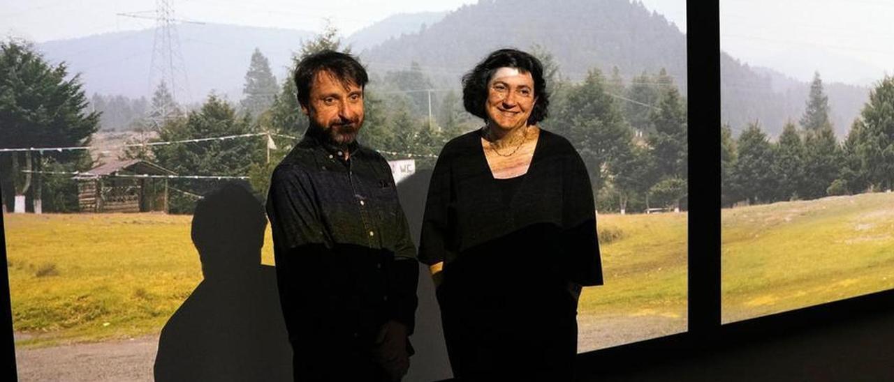 María Bleda y José María Rosa, en el centro KBr de la Fundación Mapfre en Barcelona, donde ofrecieron una retrospectiva en 2022.