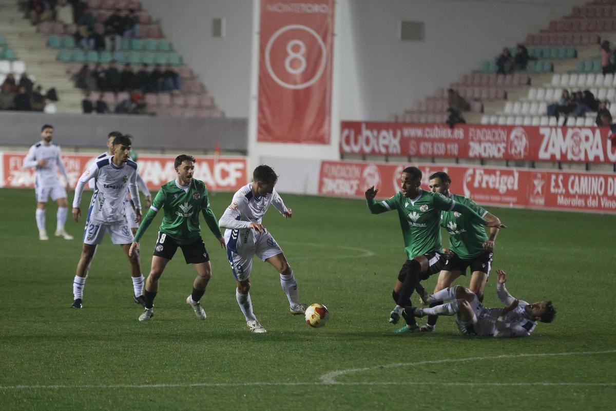 Partido Zamora CF-CD Tenerife, en imágenes