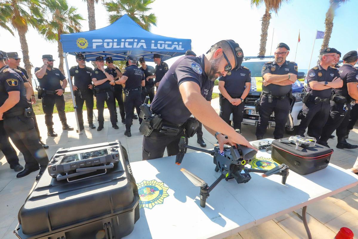 Seguridad por tierra, mar y aire en Orihuela Costa