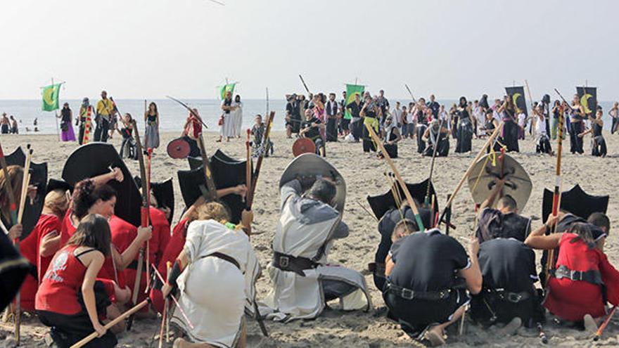 Fiestas de moros y cristianos en Santa Pola