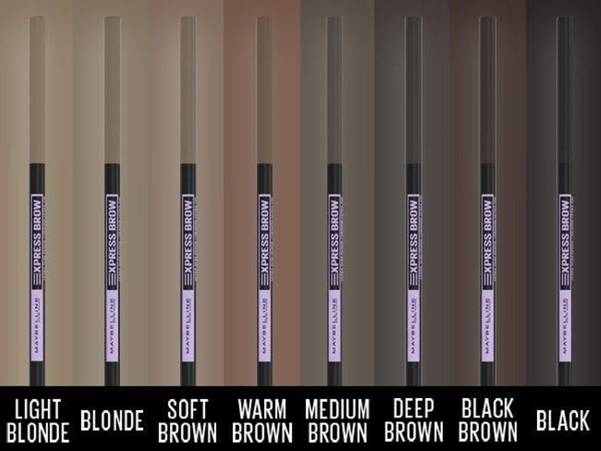 Bodegón tonos cejas Maybelline