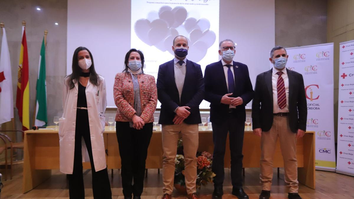 Noelia Muñoz, Carmen Arias, Luis Luengo, Luis Jiménez y Eloy Girela.