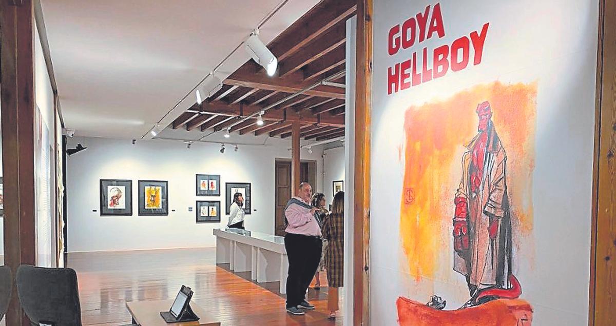 Visita guiada a la exposición Goya-Hellboy
