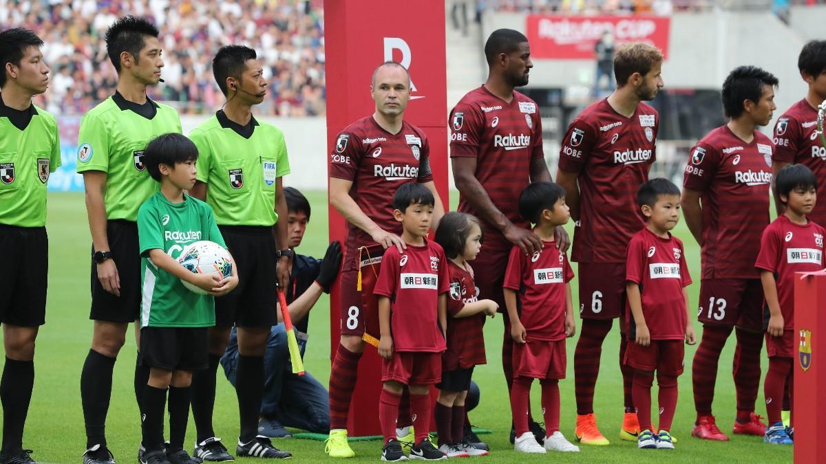 El Vissel Kobe sigue teniendo a Iniesta como su principal referente