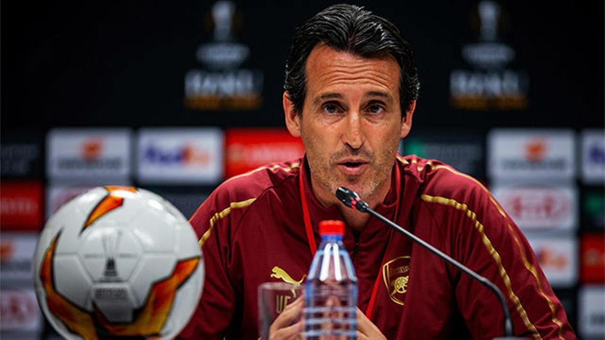 Unai Emery: "Quiero mostrarles a disfrutar de la final"