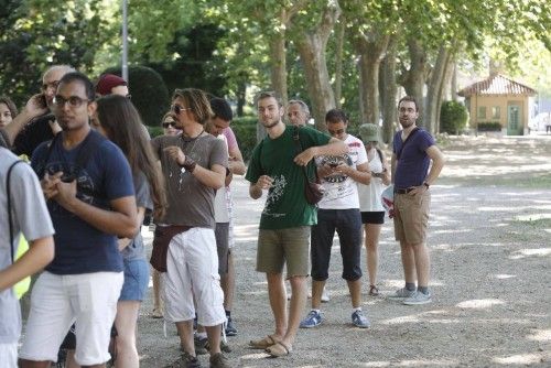 Primer dia del càsting de «Joc de Trons» a Girona