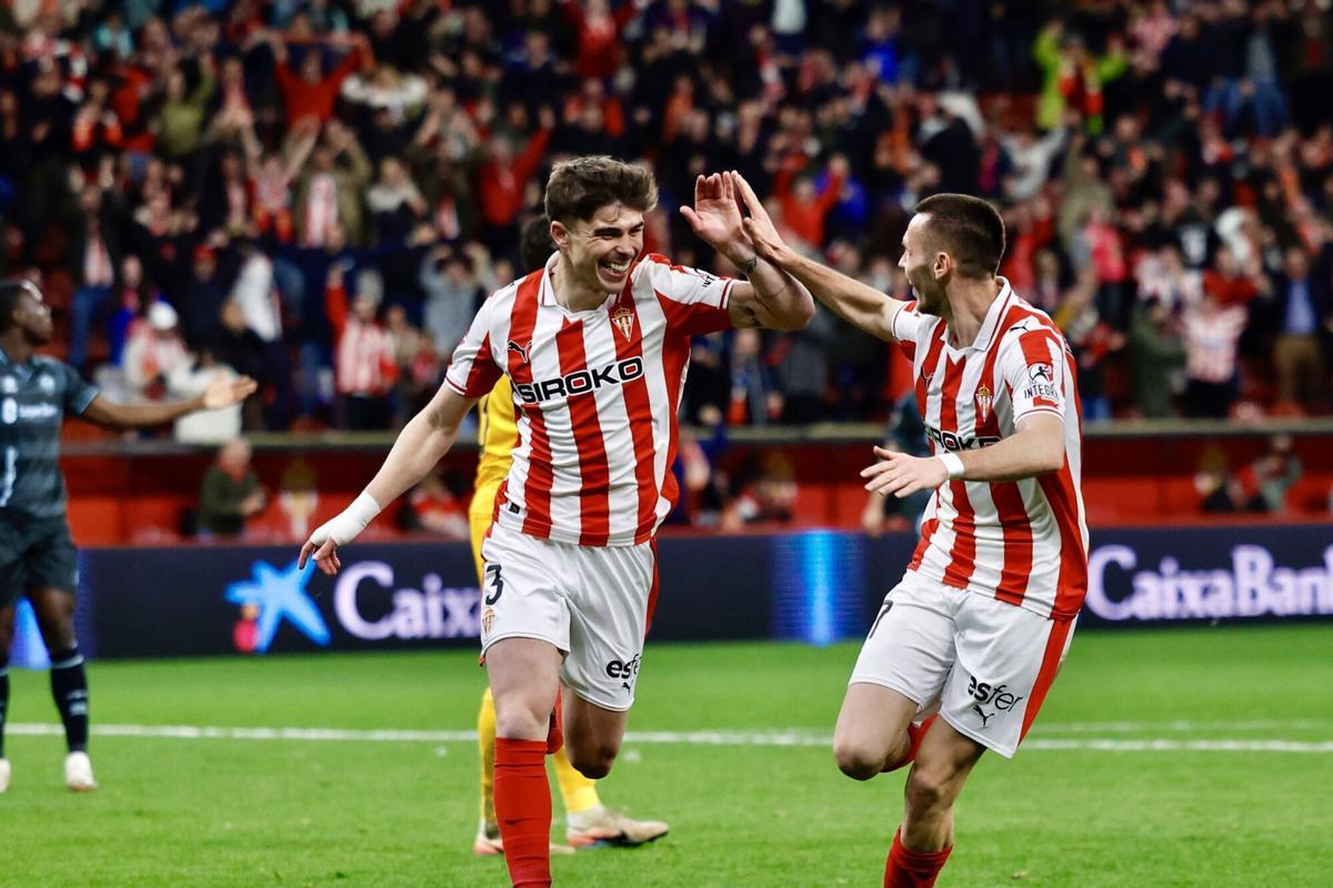 Partido del Sporting ante el Castellón