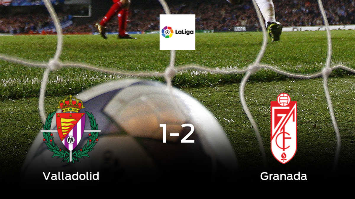 El Granada consigue los tres puntos tras vencer 1-2 al Real Valladolid