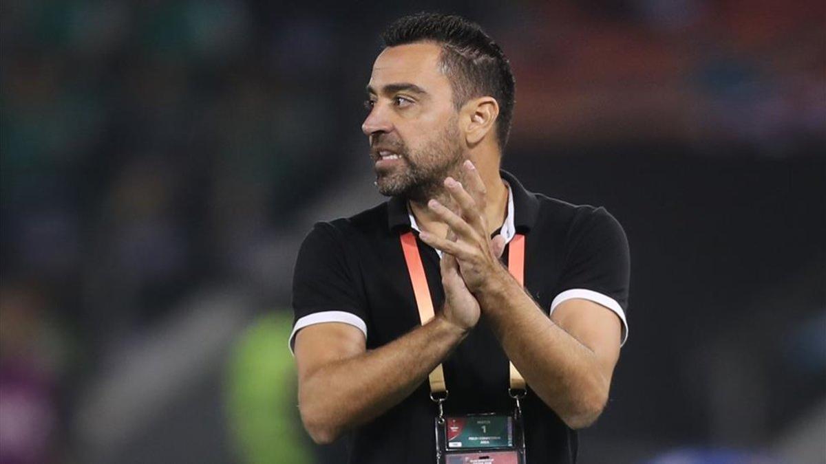 Xavi Hernández, técnico del Al-Sadd catarí