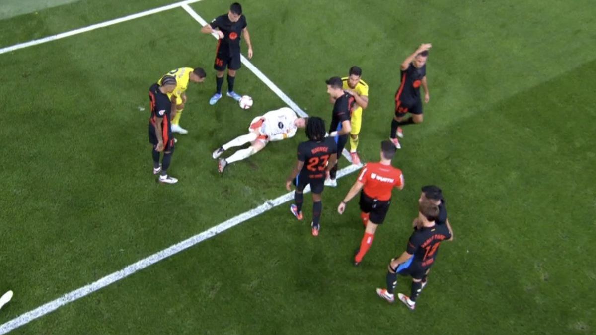 What an injury they suffered and the others who defended themselves against Barça