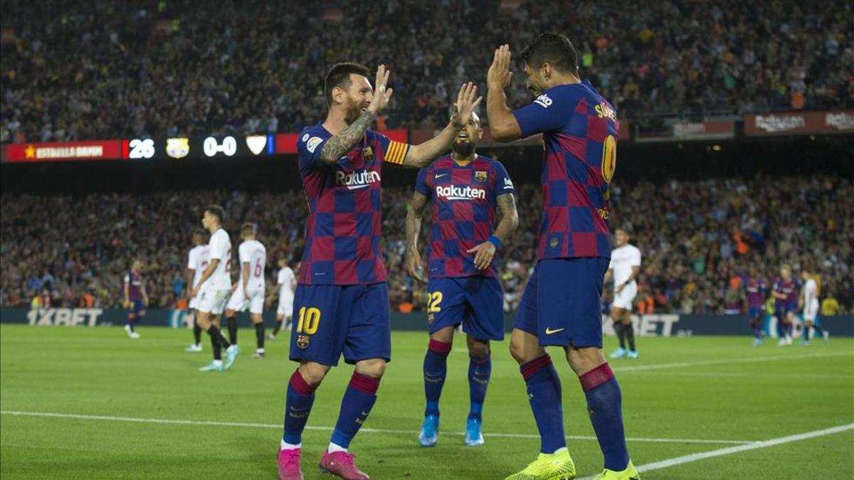 Lionel Messi y Luis Suárez podrían volver a jugar juntos esta noche
