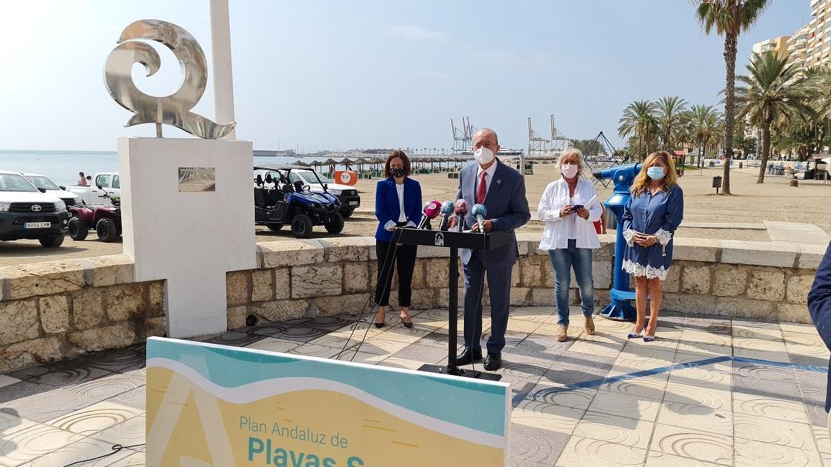 Los auxiliares de playa de Málaga realizan el 26,6% de actuaciones de toda Andalucía