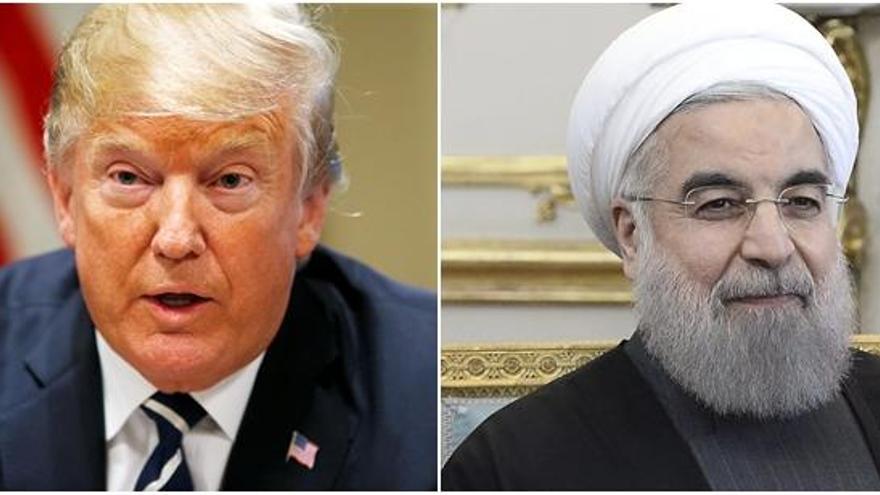 Trump amenaza a Rohani.