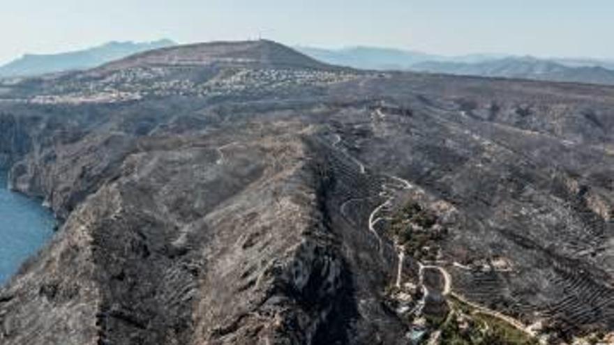 El fuego arrasa casi 9.000 hectáreas de monte en una década en la provincia