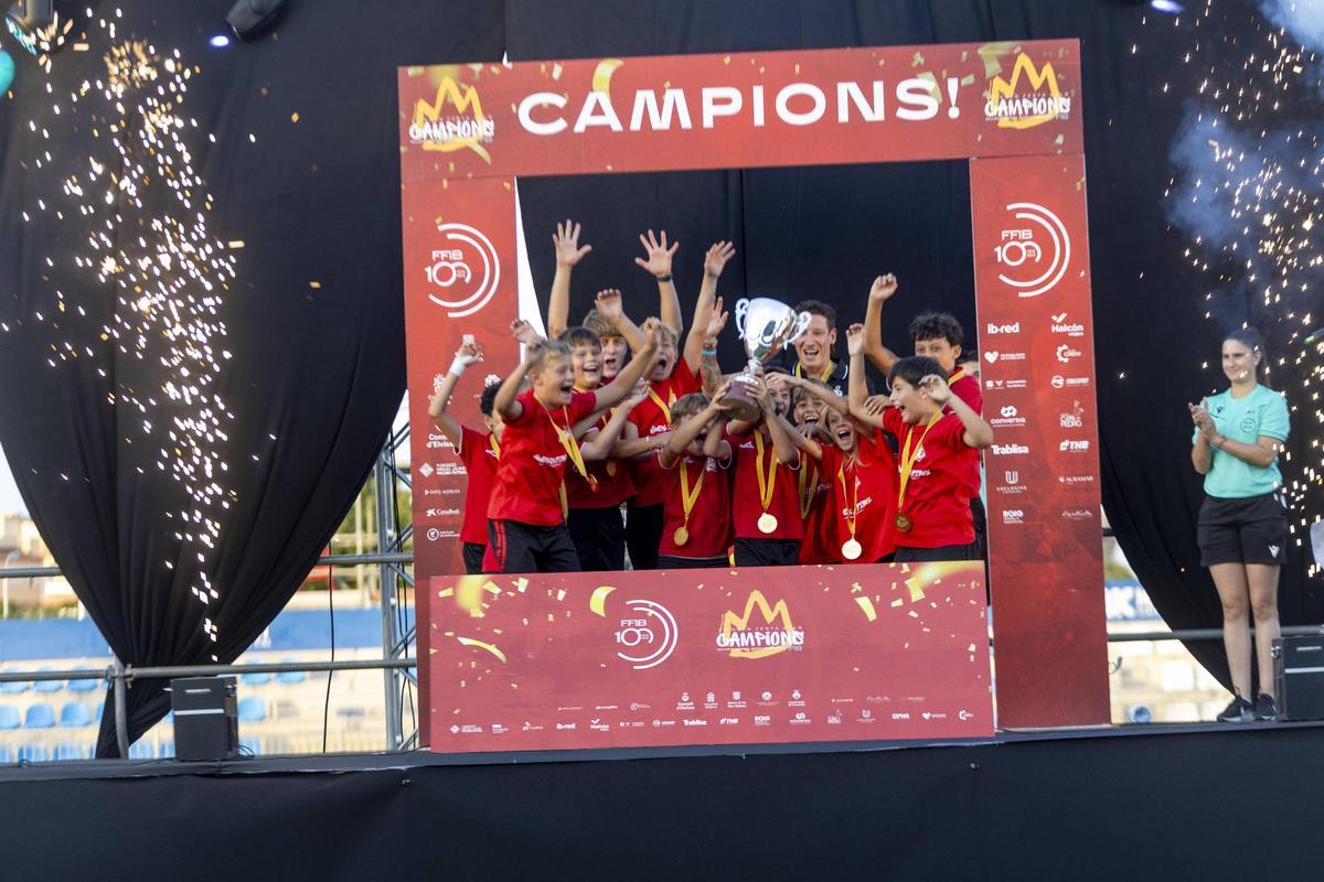 ‘Gran Festa dels Campions’ de fútbol base de Mallorca, temporada 2025-26