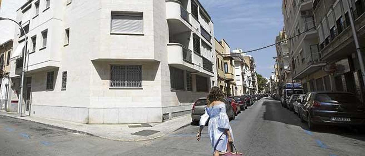 Barrio de Pere Garau en el que un supuesto timador ofrece un piso por 400 euros.