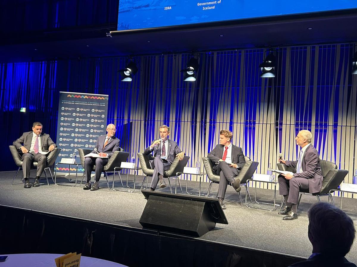 Ramón Fernández Pacheco, consejero de Agricultura de la Junta de Andalucía, en el congreso.
