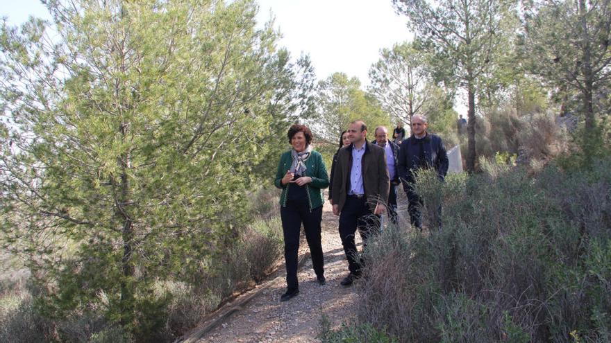 Obras en caminos rurales de Puerto Lumbreras