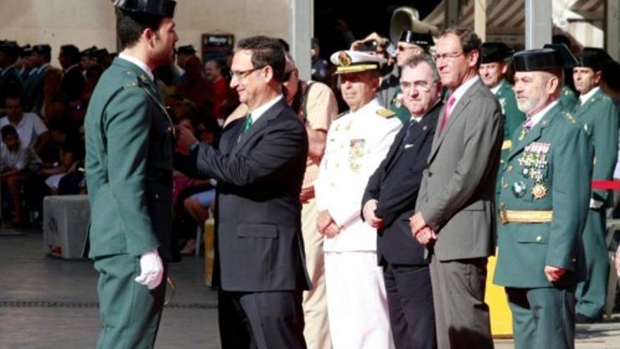 Celebración del Día de la Guardia Civil en Belluga