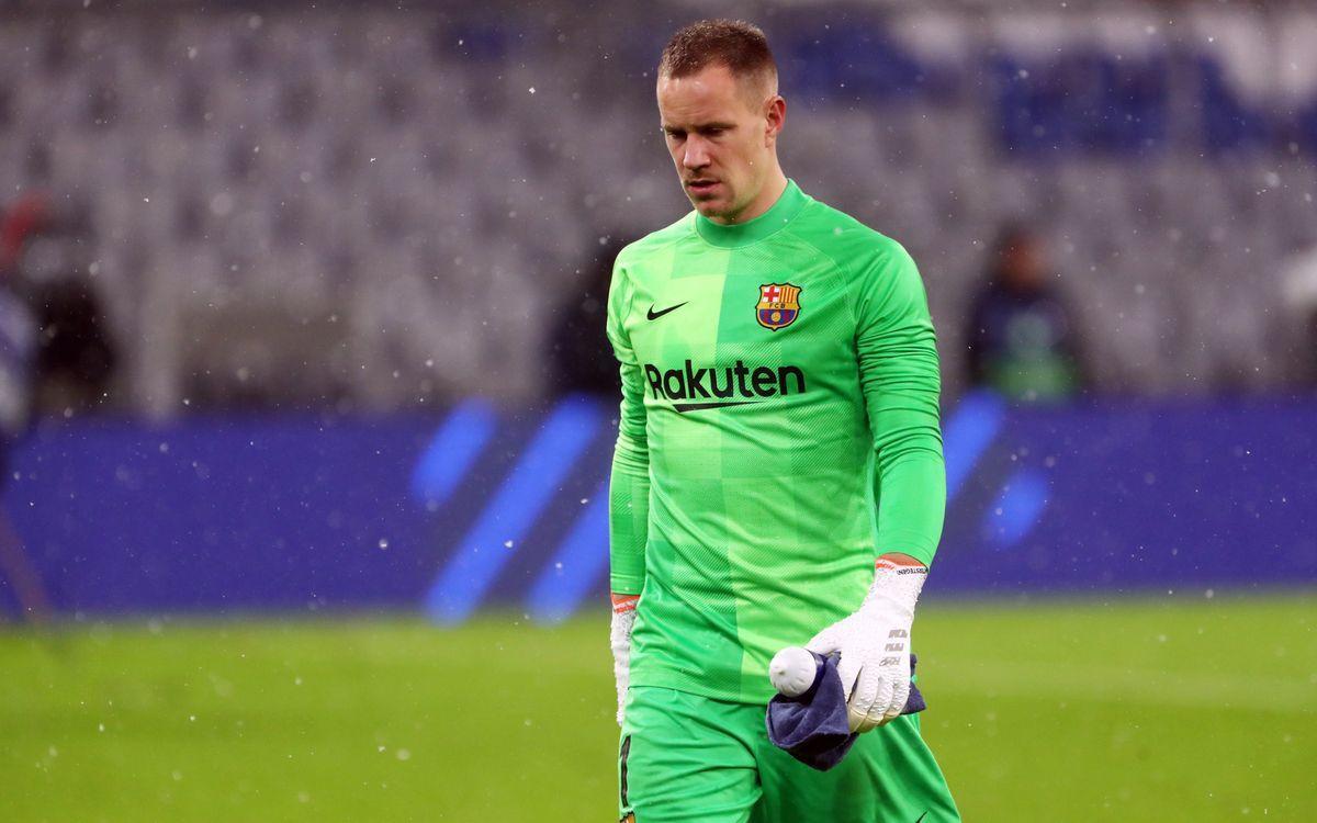 Ter Stegen, abatido en Múnich.