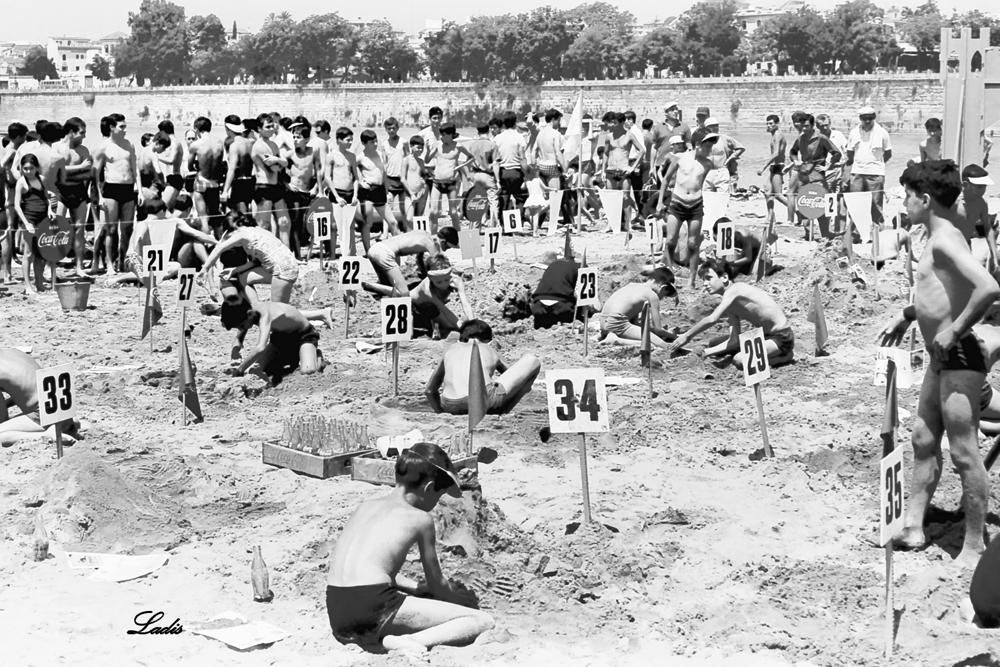 La antigua playa de Córdoba en el Guadalquivir